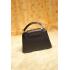 Cheap Louis Vuitton Calfskin Handbag Capucines Black