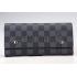 LV Adjustable Damier Graphite Wallet