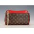 Louis Vuitton Monogram Kimono Shoulder Bag Red