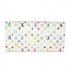 Cheap Louis Vuitton Monogram Multicolore M60004 Canvas Small Ladies Wallet