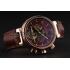 Louis Vuitton Tambour LV277 Tourbillon Brown Dial Rose Gold Case Brown Leather Strap