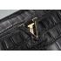 Louis Vuitton Capuciness Crocodile Leather Black MM 607547