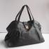 Louis Vuitton Mahina Leather M97061 Black Cow Leather Ladies Bag