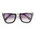 Miu Miu Cut Off Cat-Eye Black Sunglasses 308035