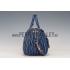 Miu Miu Matelasse  Handle Large Dark Blue