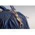 Miu Miu Matelasse  Handle Large Dark Blue