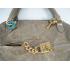 Miu Miu  68028 Ladies Lizard Leather Grey Handbag Replica