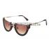 Miu Miu Rounded Cut Off Cat-Eye Sunglasses 308044