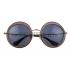 Replica Miu Miu Noir Light Grey Full Circle Round Frames Sunglasses 307886