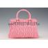 Miu Miu Matelasse Tote Pink