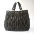 Miu Miu  61002 Handbag Lambskin Black