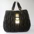 Miu Miu  61002 Handbag Lambskin Black