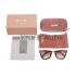 Replica Miu Miu Cut Off Cat-Eye Brown Sunglasses 308036