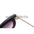 Miu Miu Square Black Frames Sunglasses 307879