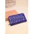 Miu Miu Purse Wallet Calfskin Blue HM09197