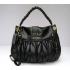 Miu Miu  61058 Ladies Lambskin Black Handbag