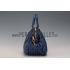 Replica Miu Miu Matelasse Doctor Dark Blue Bag