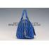 Miu Miu Matelasse  Handle Large Blue