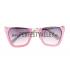 Miu Miu Cut Off Cat-Eye Pink Sunglasses 308038