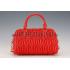 Replica Miu Miu Matelasse  Handle Large Red