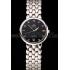 Omega De Ville Prestige Black Dial With Diamonds Stainless Steel Case And Bracelet