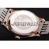 Omega De Ville Blue Dial Rose Gold Case Two Tone Bracelet 1453783