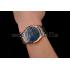 Omega De Ville Blue Dial Rose Gold Case Two Tone Bracelet 1453783