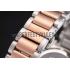 Cheap Omega Globemaster Rose Gold Dial Stainless Steel Case Rose Gold Bezel Two Tone Bracelet