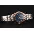 Replica Omega De Ville Ladies Blue Dial Rose Gold Case Two Tone Bracelet 1453784