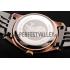 Replica Omega De Ville Ladies Blue Dial Rose Gold Case Two Tone Bracelet 1453784