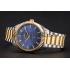 Omega  Globemaster Blue Dial Stainless Steel Case Gold Bezel Two Tone Bracelet