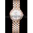 Omega De Ville Prestige White Dial With Diamonds Rose Gold Case Two Tone Bracelet