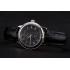 Omega De Ville Prestige Small Seconds Black Dial Stainless Steel Case Black Leather Strap