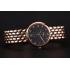 Omega De Ville Prestige Black Dial With Diamonds Rose Gold Case And Bracelet