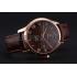 Omega DeVille Brown Dial Gold Case Brown Leather Strap  622831