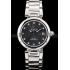 Omega DeVille Ladymatic Stainless Steel Strap Black Dial