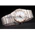 Omega Swiss Constellation Jewelry Rose Gold Case Radial Emblem White Dial