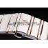 Omega Swiss Constellation Jewelry Rose Gold Case Radial Emblem White Dial