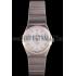 Omega Constellation Rose Gold Diamond Bezel Two Tone Band  621487