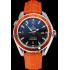 Omega Seamaster Planet Ocean Co-axial Orange Case Black Dial 98100