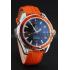 Omega Seamaster Planet Ocean Co-axial Orange Case Black Dial 98100