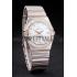 Omega Swiss Constellation Jewelry Diamond Case Omega Emblem White Dial  98111 Replica