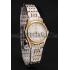 Omega De Ville Ladies White Dial Gold Case Two Tone Bracelet 1453786