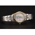 Omega De Ville Ladies White Dial Gold Case Two Tone Bracelet 1453786