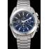 Omega Seamaster Aqua Terra Chronograph Blue Dial Stainless Steel Bracelet   622528 Replica