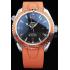 Omega Swiss Seamaster Planet Ocean Big Size Orange Strap