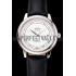 Replica Omega De Ville Prestige White Dial Stainless Steel Case Black Leather Strap