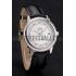 Replica Omega De Ville Prestige White Dial Stainless Steel Case Black Leather Strap