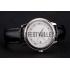 Replica Omega De Ville Prestige White Dial Stainless Steel Case Black Leather Strap