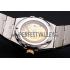 Swiss Omega Constellation White Dial Stainless Steel Case Gold Bezel Two Tone Bracelet Replica